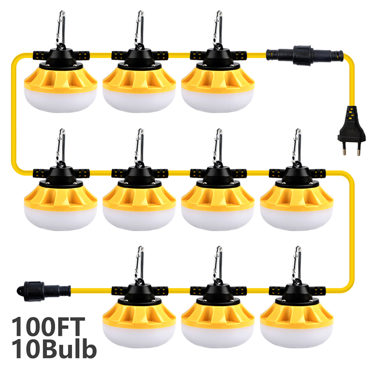 100FT Construction String Light EU