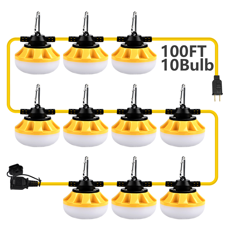 100FT Construction String Light US