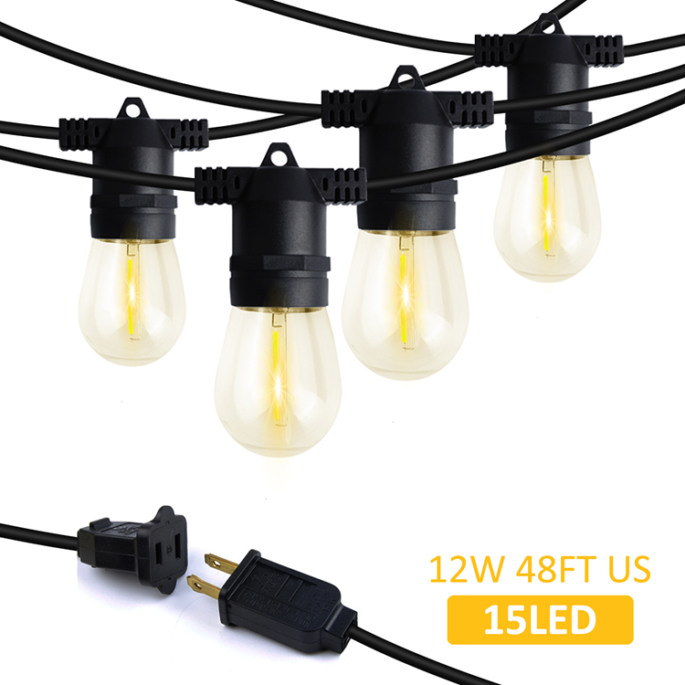 48FT S14 String Light US