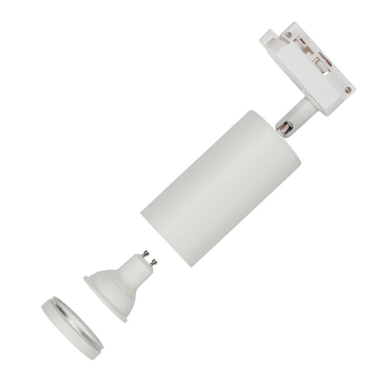 Built-in GU10 Track Light LED Spotlight Interchangeable